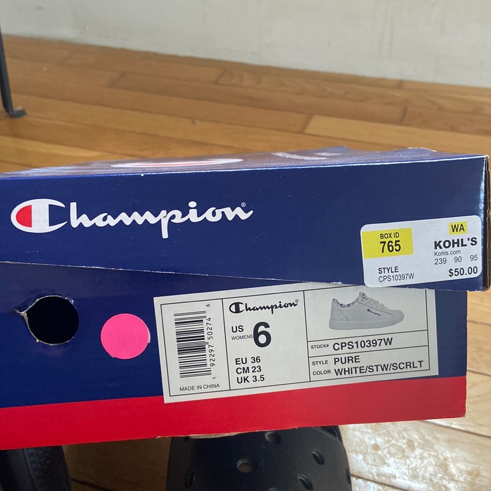 Brand New in Box  Champion sneakers size US women’s 6